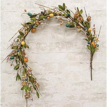 Country Easter Garland, 4ft - The Fox Decor